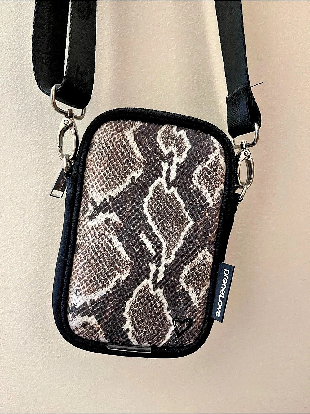 Prenelove Crossbody Bag in Black & Brown Like New